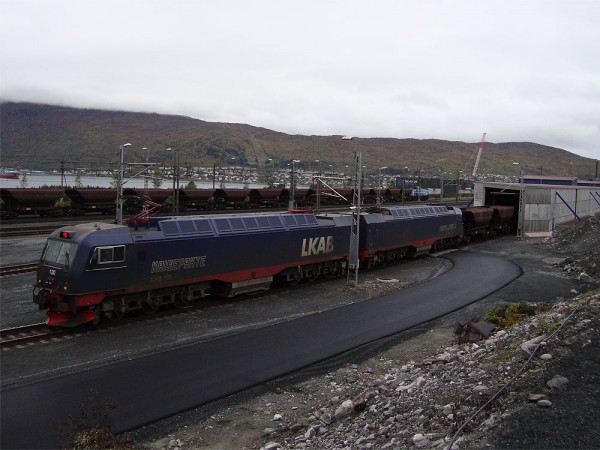 LKAB IORE 119-120 Narvik malmbangård